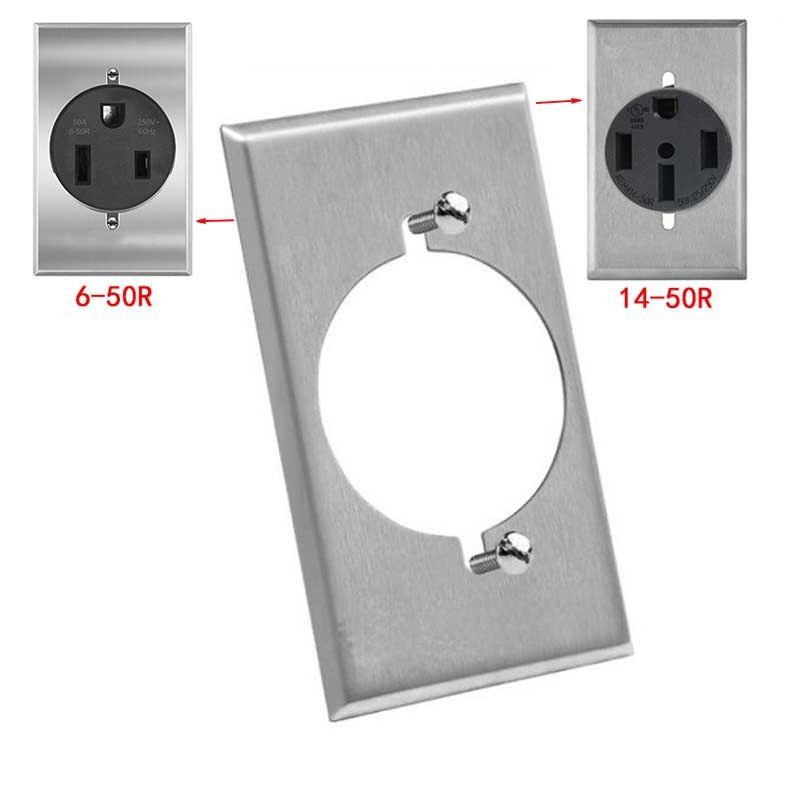 Electrical Outlet Cover - Copertura per Presa Elettrica in Acciaio