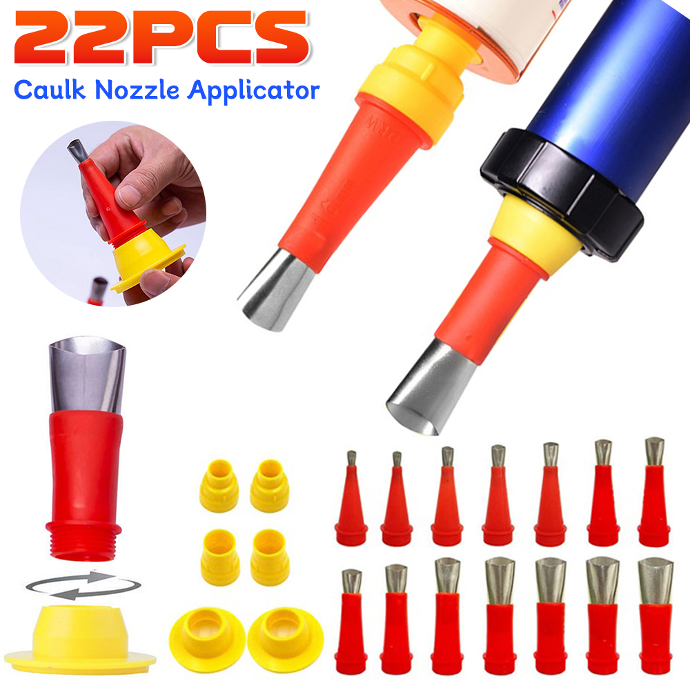 Bathroom Caulk Siliconized - 22 pezzi in acciaio inossidabile calafataggio