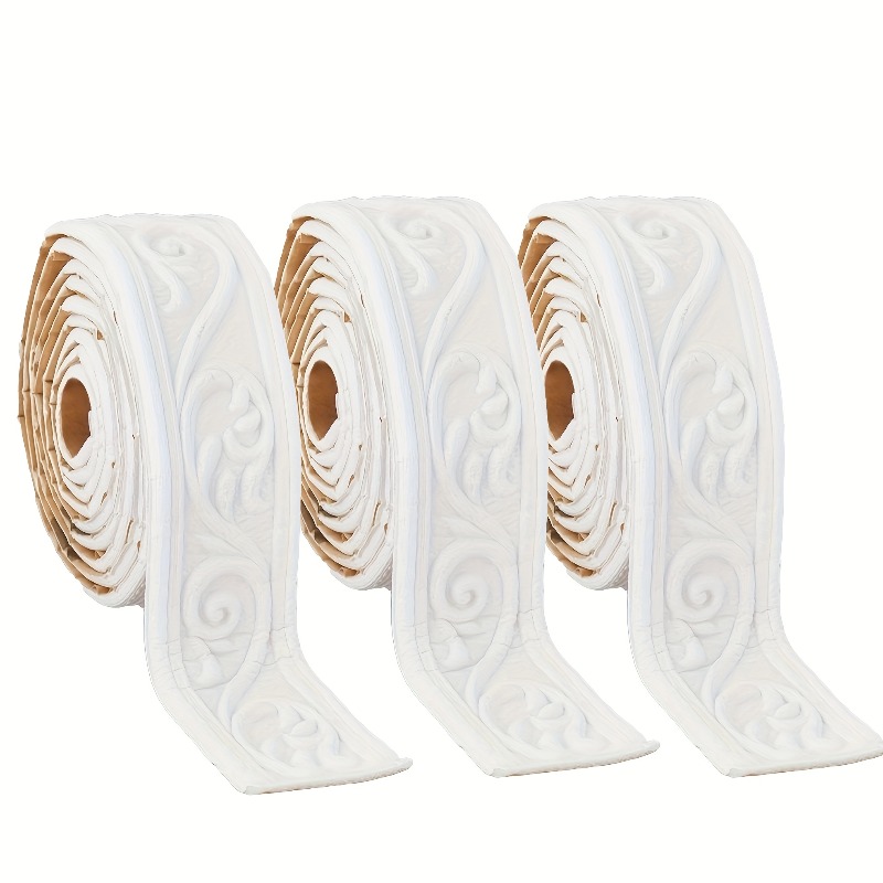 Baseboard Molding Trim - Decorazione Murale in Schiuma Flessibile 3D,
