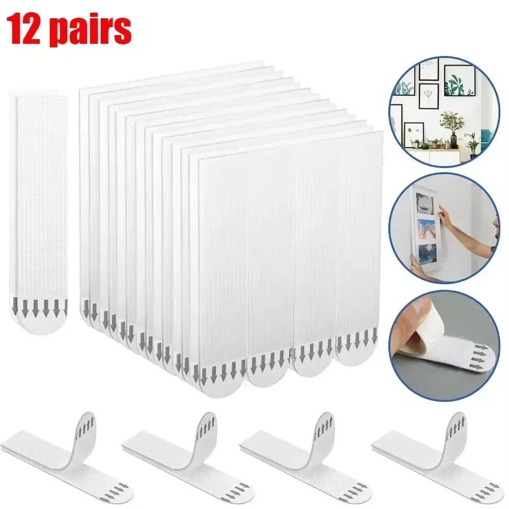 Picture Hanging Strip - Nastro Biadesivo per Appendere Quadri, Adesivi