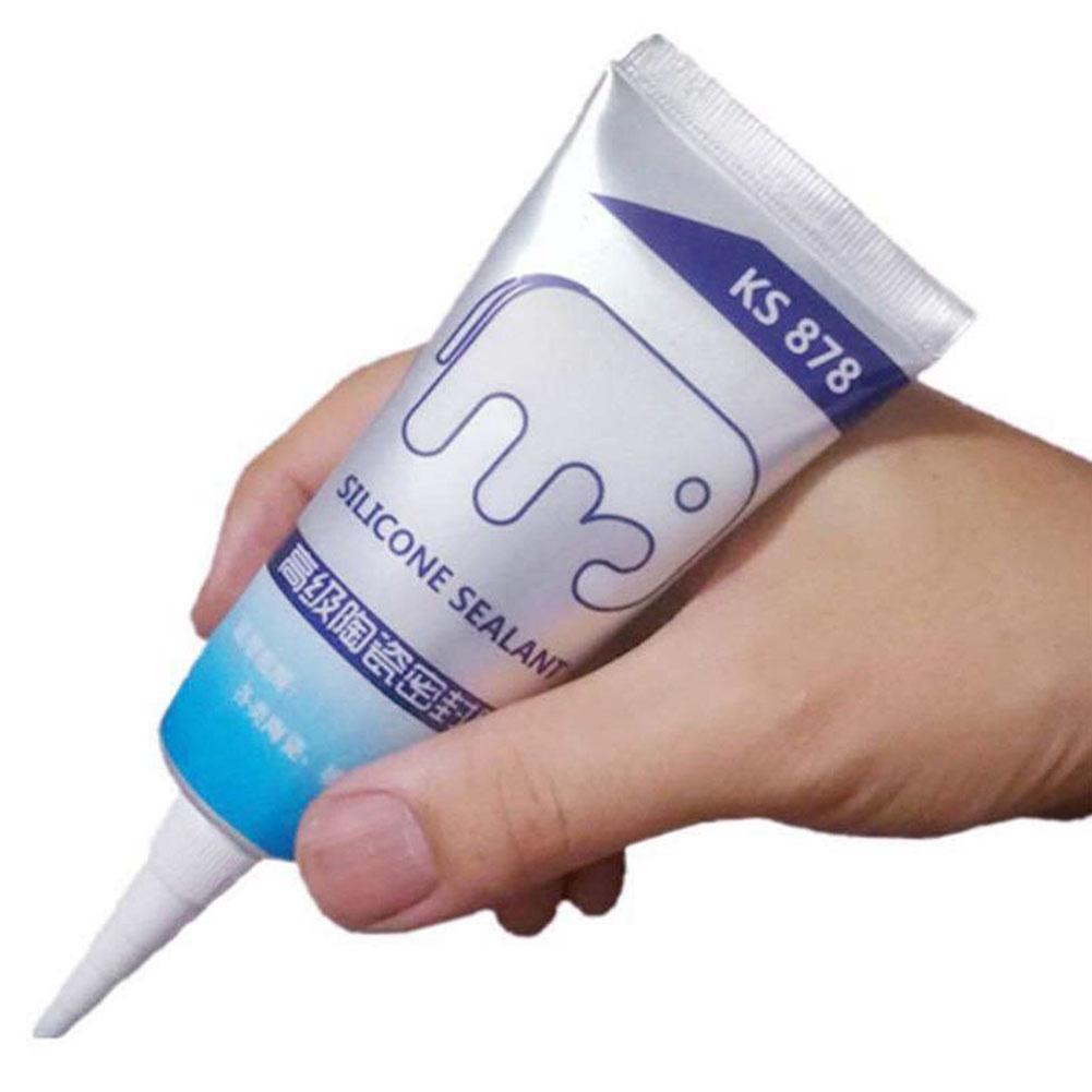 Bathroom Caulk Siliconized - 120ML Multiuso Silicone Sigillante Impermeabile Mastice