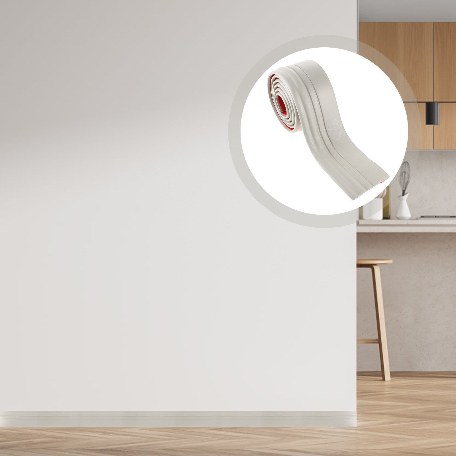 1 Rotolo di Profilo Adesivo pe - Baseboard Molding Trim recensione e prezzo