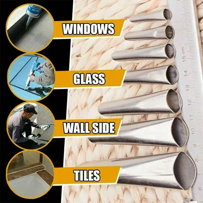 14PCS In Acciaio Inox Mastice  - Bathroom Caulk Siliconized recensione e prezzo