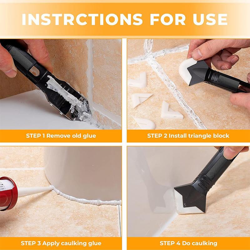 Kit di Strumenti 3-in-1 per Ri - Bathroom Caulk Siliconized recensione e prezzo