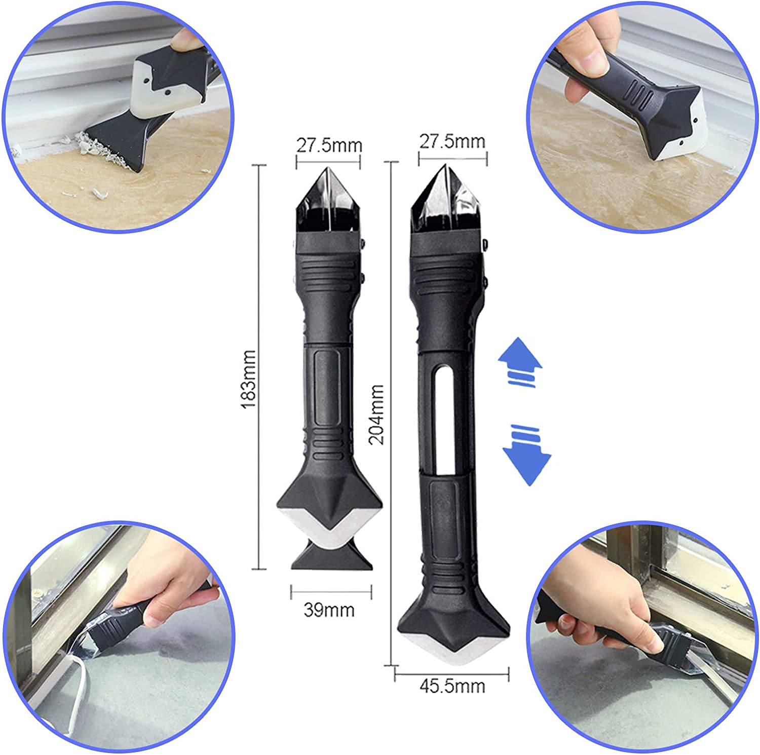 5 in 1 strumenti per calafatag - Bathroom Caulk Siliconized recensione e prezzo